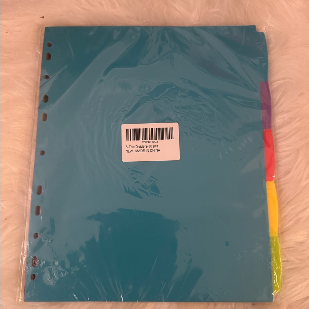 Blue 5-Tab Dividers